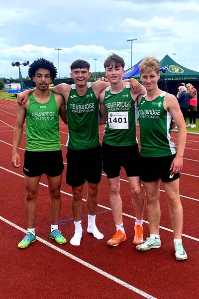 Newbridge AC boys U17 champions