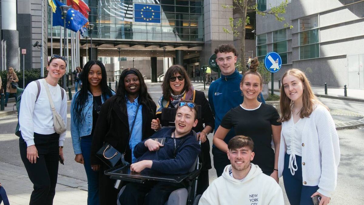 Young Kildare man heads to Brussels for EU parliament trip
