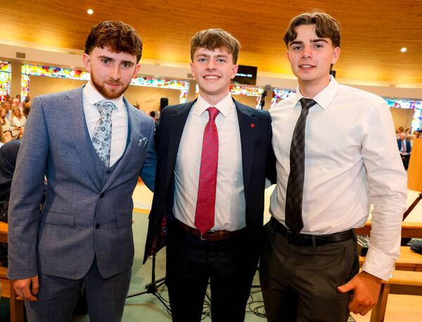 Callum Smith, Cillian O'Brien and RobertGrassick
