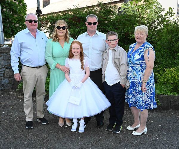 Ava Kelly and family 