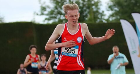 Kildare's Gleeson celebrates amazing run as he finishes schools' career