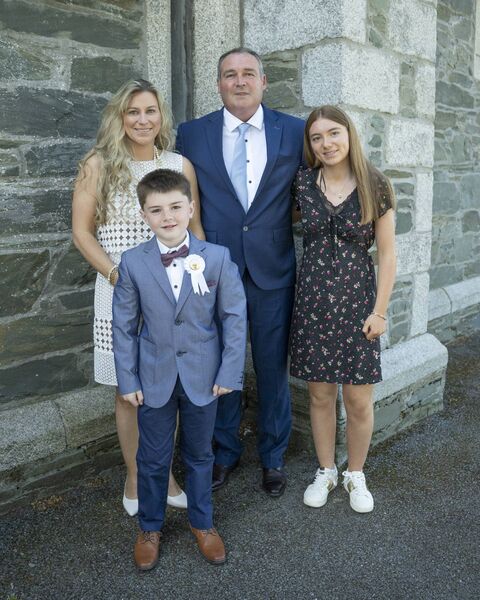 John Boland and family