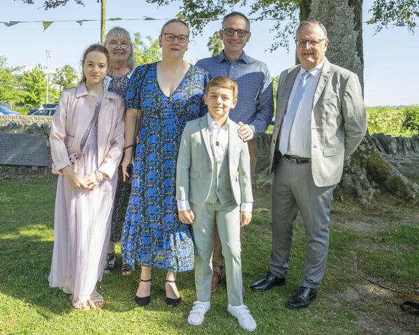 Robin Limacher and family