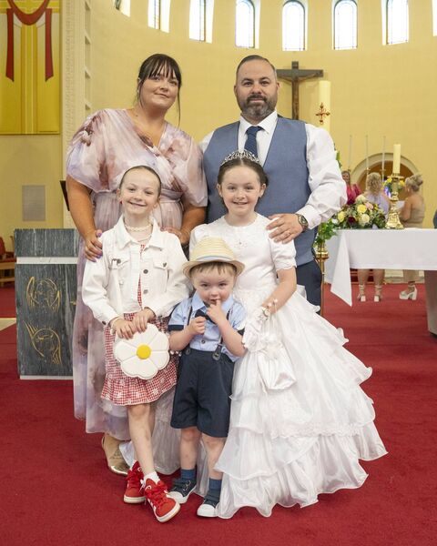Harper Walsh and family