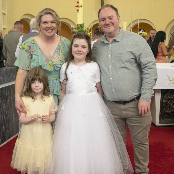 Alabama McGlone and family