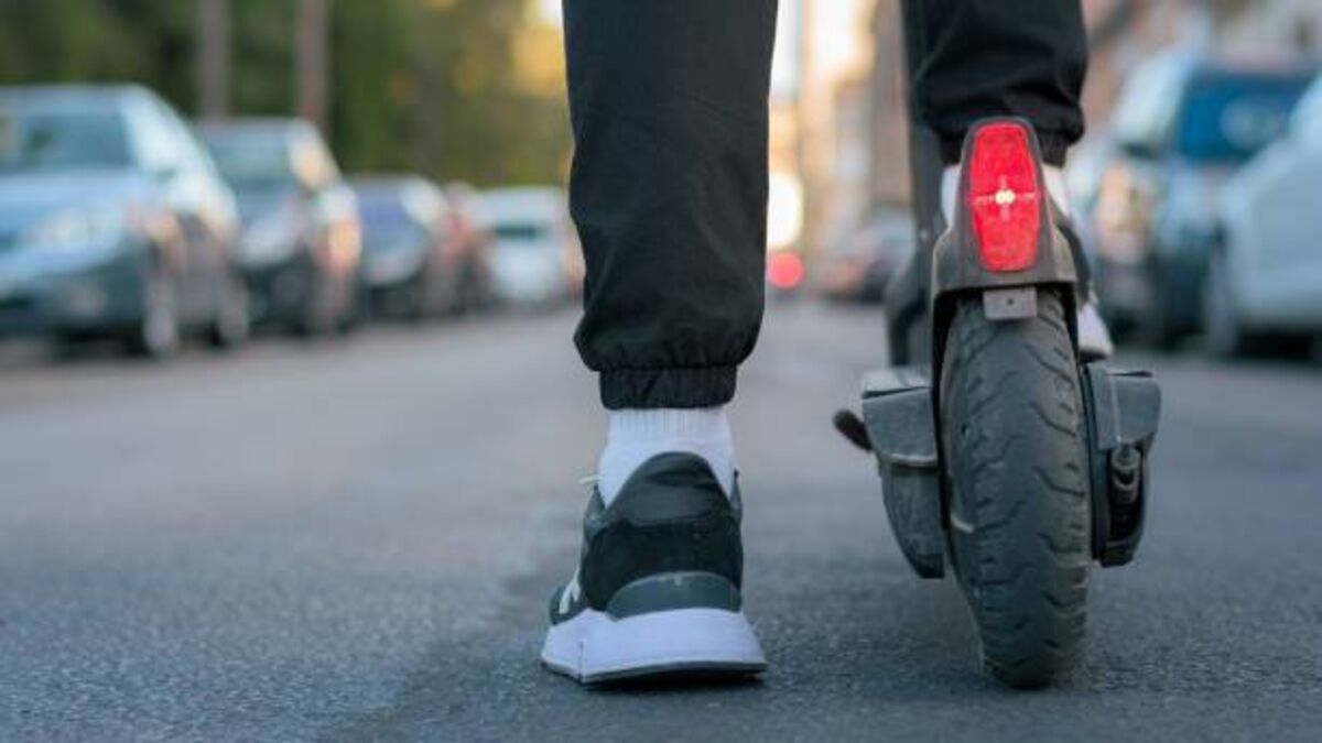 E-scooter seized by Gardaí in Naas