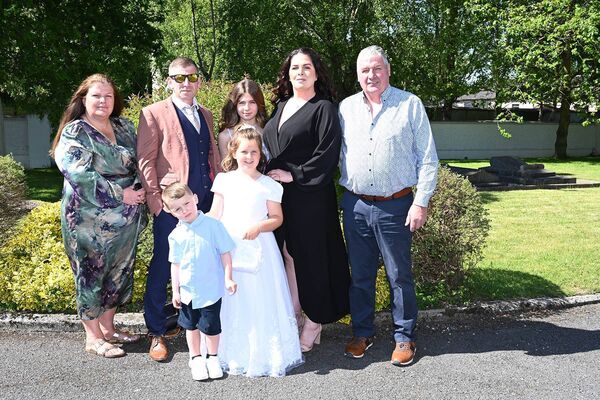 Faya Robotham and family 