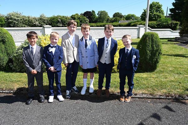 Boys from Ballyshannon School 