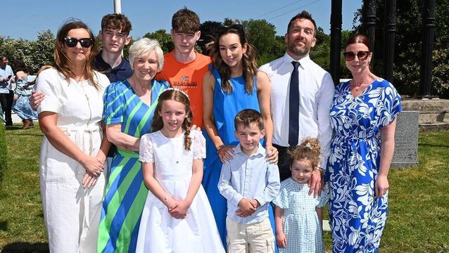 <p>Grace O'Donnell and family </p>