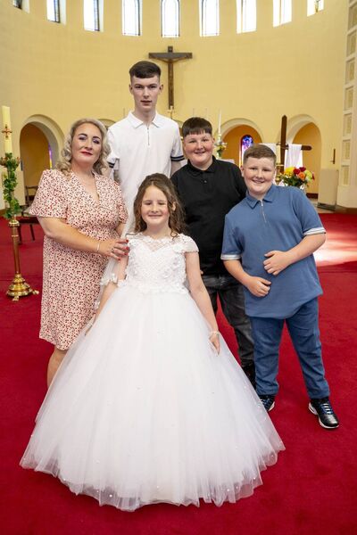 Layla Walsh and family