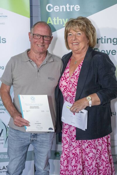 Denis Bambrick Certificate in Computer Skills with Ann Quinn Denis Bambrick Certificate in Computer Skills with Ann Quinn