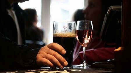 Alcohol consumption by Irish adults falls by almost 5% in a year
