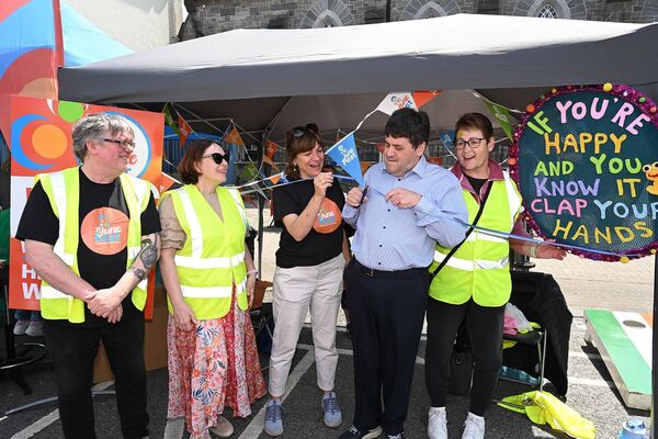 Official Opening of June Fest Newbridge with John Houlihan, Claire Rudd, Annmarie Morris, Paul Halford and Trina Walsh Official Opening of June Fest Newbridge with John Houlihan, Claire Rudd, Annmarie Morris, Paul Halford and Trina Walsh