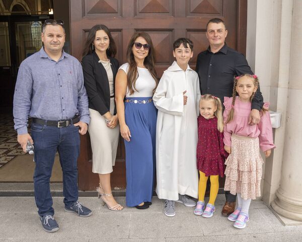 Jakub Suska and family