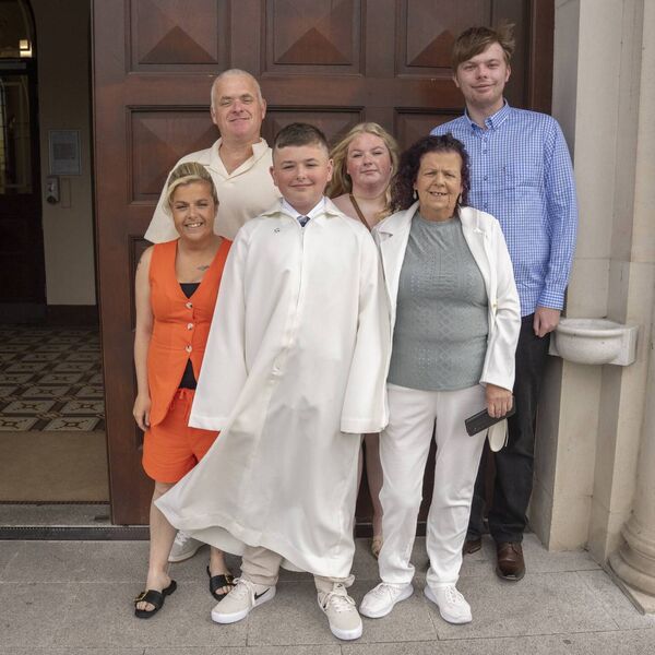Lee Delaney and family