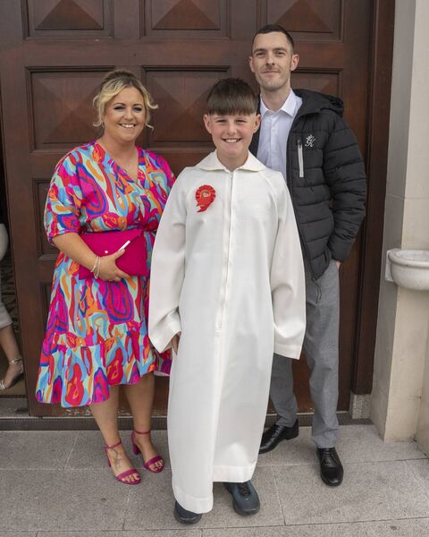 Kayden Byrne and family