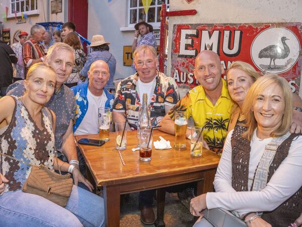 Ann Dermody, Ken Dermody,Brian Rowan, Nicki Jackman, Barry Moore, Brenda Jackman and Siobhan Moore