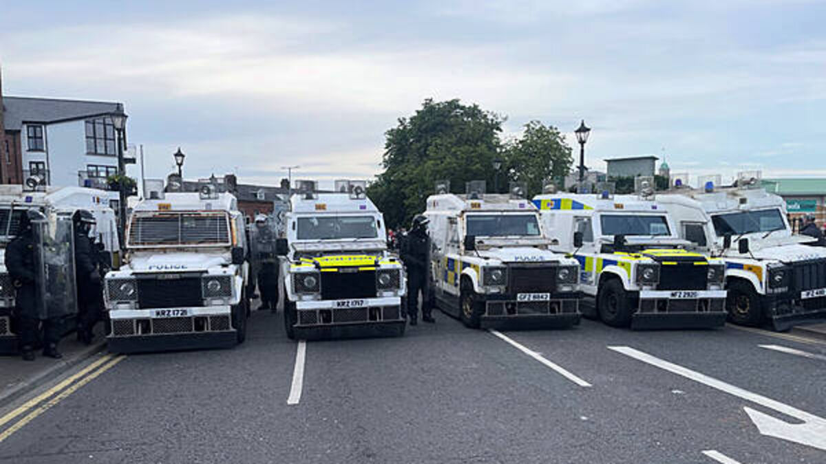 Fire at leisure centre on third night of disorder in Northern Ireland