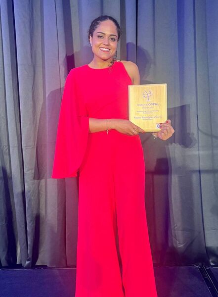 Rayssa Rodrigues Vitorio won the Outstanding Female Security Professional Rayssa Rodrigues Vitorio won the Outstanding Female Security Professional