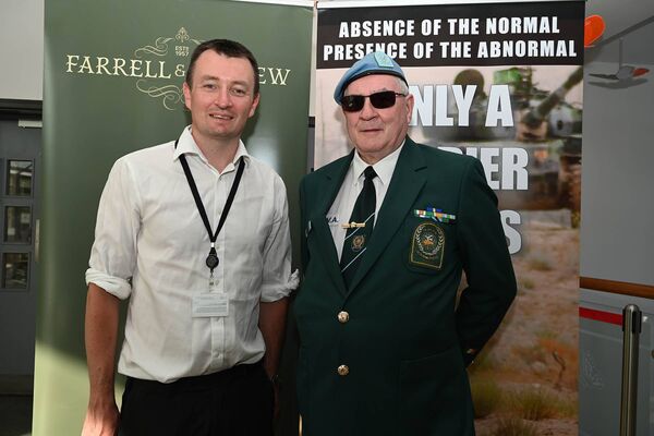 Kevin Murphy and CPL Patrick O Neill Kevin Murphy and CPL Patrick O Neill