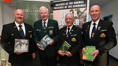 Varied topics at Kildare Irish military seminar 