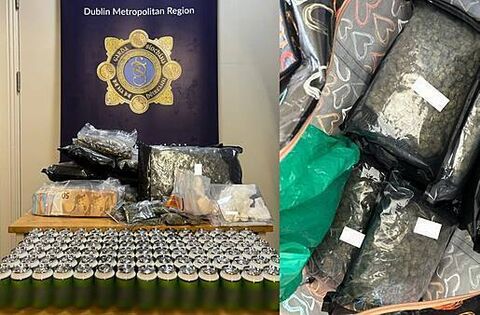 Man (20s) arrested after drugs worth €119,000 and €9,500 cash seized in ...