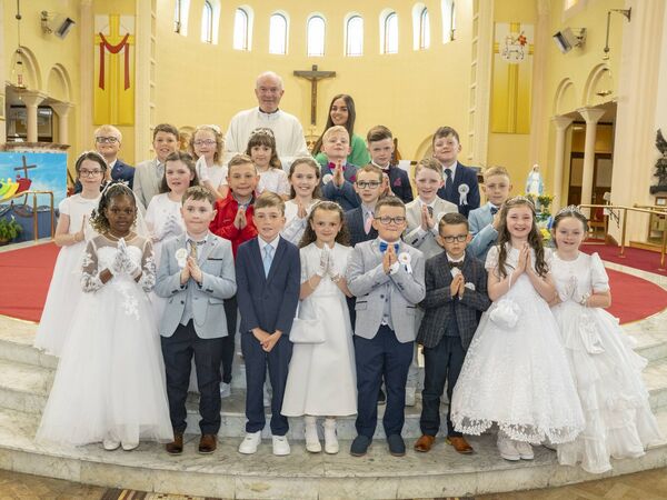 Ms Brennan's class at Scoil Phádraig Naofa 