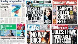 What the papers say: Sunday's front pages