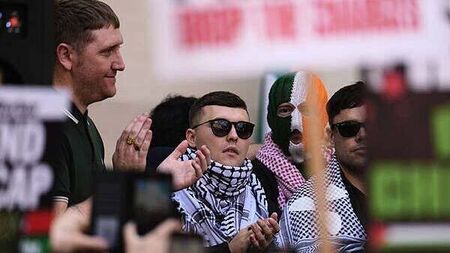 Kneecap receive rockstar reception after terrorism charge court hearing