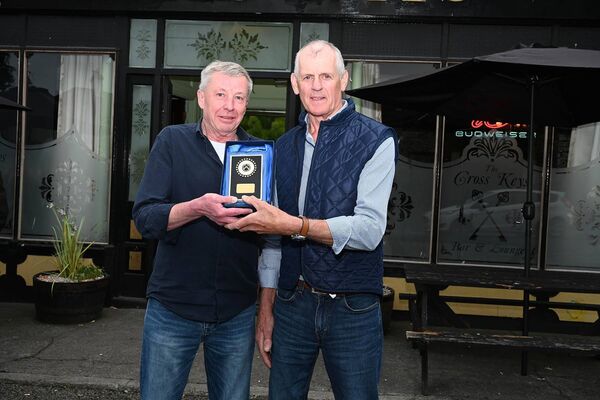 Seamus Kearns Special Presentation to Murt Kelly for allm his Charity Work from the whole Community Seamus Kearns Special Presentation to Murt Kelly for allm his Charity Work from the whole Community