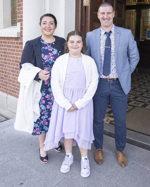 Sadhbh Grace and family