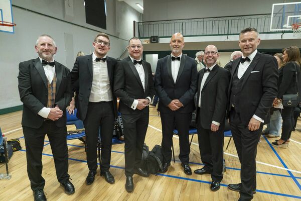 Paul Fitzsimons, Matthew Roberts, Malcom Mitchell, David Prendergast, Steve McGoona and David Byrne