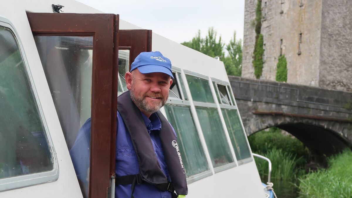 How Cliff Reid brought boat tours back to Athy