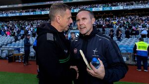 McLoughlin climbs off the bench to kick Kildare into Tailteann Cup final