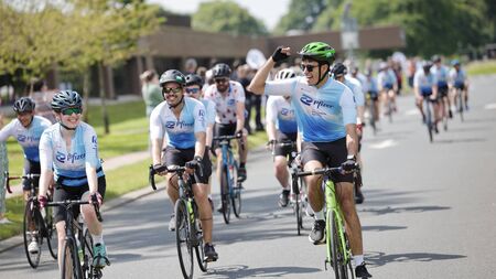 Community spirit shines at 2025 Pfizer Cycle for cancer awareness in Newbridge
