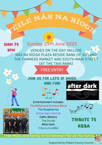 Féile Nás na Ríogh line up