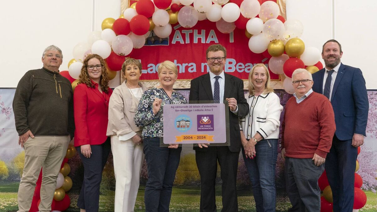 Athy Gaelscoil celebrates 20th anniversary 