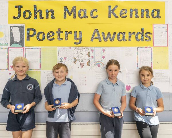 Room 11 - Merit Darcey, 3rd Charlie, 2nd Aideen, 1st Veronica. 