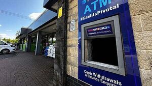 ATM stolen from wall of garage ATM stolen from wall of garage