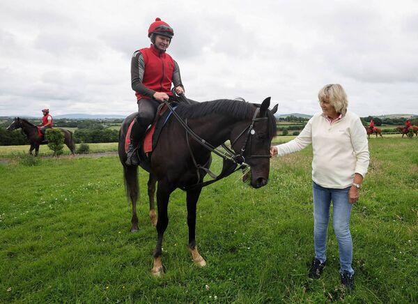 Green Impact takes a break from work with rider Sean Byrne