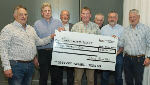Presentation to - Community Alert - Giles Keppel, Karl Matuschka, Tom Clowry, Ronan Kelly, eamon O Neill, John Moody and Alan Glynn