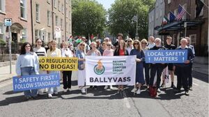 Kildare group rallies support at Dáil for biogas awareness