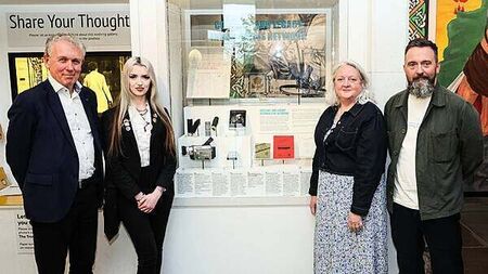 Glass from Guildhall and Bloody Sunday belt go on display to mark new initiative