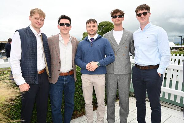 TJ McCormack, Fionn Murphy, Ryan Scanlan, Jamie Clyne and Ryan Johnson 