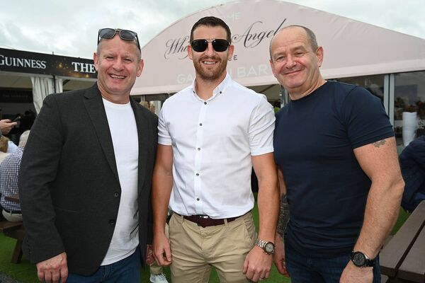 Cliff Websdale, Kevin O'Brien and Trevor Websdale 