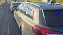 Learner driver has car sized on Kildare motorway