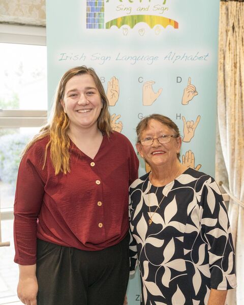 Aoife Harringotn and Loretta Phillips