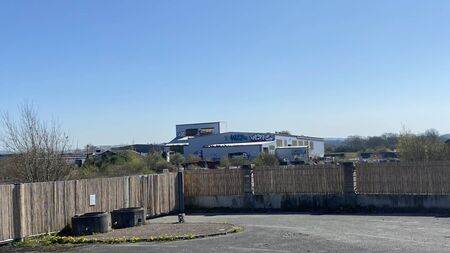 Demolition has begun at Naas Cemex site