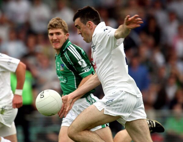 Johnny Doyle scores a crucial late goal against Limerick in 2008 Photo:©INPHO/Lorraine O'Sullivan