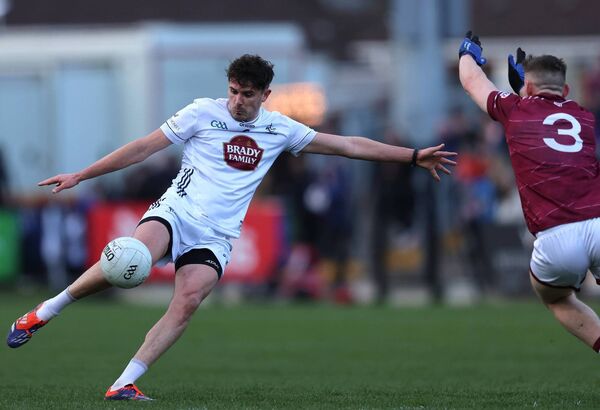 Hyland has shown his ability from two point range on occasion this year Photo: ©INPHO/Leah Scholes Hyland has shown his ability from two point range on occasion this year Photo: ©INPHO/Leah Scholes